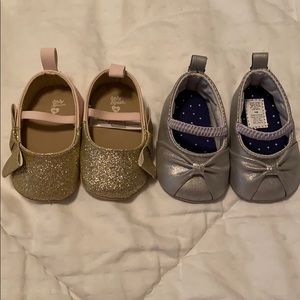 Newborn bow shoes